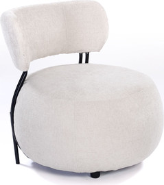 B-DECOR כורסה KUOXWOVEN WHITE 76*78.5*79