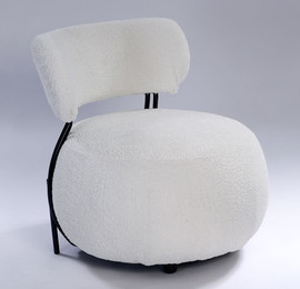B-DECOR כורסה KUOXBOUCLE CREAM 76*78.5*79