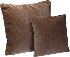 B-DECOR כרית VELVET FABRIC BROWN
