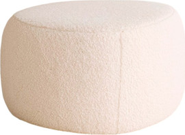 B-DECOR הדום 53x53x33 BUKALA FABRIC CREAM