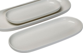 B-DECOR פלטה אובלית 23X9 SPECIAL WHITE