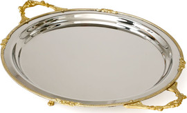 DREAM CHEF מגש QUEENAN NICKEL GOLD מעוצב באיכות גבוהה, בעל מראה רך, נקי ואלגנטי.