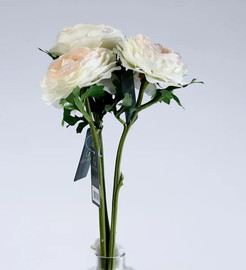 B-DECOR פרח נורית שמנת 54 ס"מ