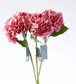 B-DECOR פרח הורטנזיה פוקסיה 67 ס"מ