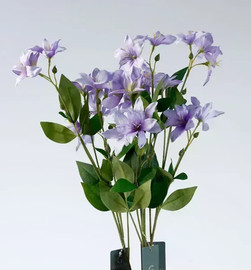 B-DECOR פרח שושן סגול לילך 70 ס"מ