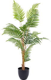 B-DECOR עציץ עץ דקל  מלאכותי 20 עלים 120cm