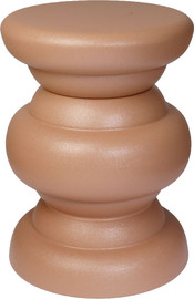 B-DECOR הדום מתכת חום חמרה 32 ס"מ