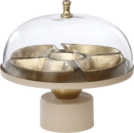 B-DECOR פעמון רגל + קברט פנימי 5 קעריות CASTRO MOCAE