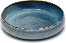 DREAM CHEF קערה לפירות STONE WARE MADRIO BLUE בעיצוב מוקפד, בעל טקסטורה עשירה ומראה נקי ואלגנטי.