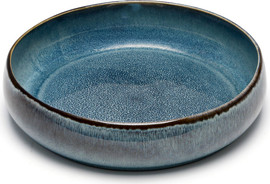 DREAM CHEF קערה לפירות STONE WARE MADRIO BLUE בעיצוב מוקפד, בעל טקסטורה עשירה ומראה נקי ואלגנטי.
