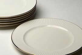 B-DECOR סט 6 צלחות פורצלן 20 ס"מ NEW BONE CHINA