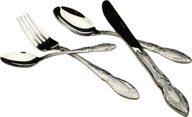DREAM CHEF סט סכו"ם נירוסטה 24 חלקים מט