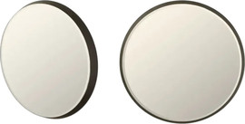 B-DECOR מראה עגולה PlatinumBlack בצבע שחור במידות 50X50