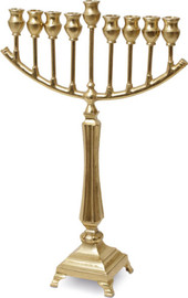 GOLYAN חנוכיה BrassGold 45X15X60H P