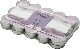B-DECOR סט 30 נרות ריחני CLEAR WATER TEA LIGHT שקוף