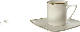 B-DECOR סט תה פורצלן 210 מ"ל NEW BONE CHINA