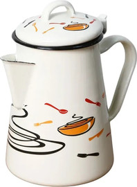 B-DECOR קומקום אמייל מעוצב 1700 מ"ל דגם Cups B-DECOR