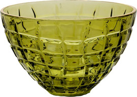 CRYSTALINE סט 6 בולים 15X15X9 ס"מ GREEN GOLD CRYSTALINE