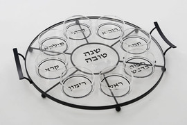 B-DECOR מגש ברכות לראש השנה אקריליק