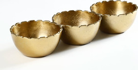 B-DECOR קברט שלושה חלקים BRASS GOLD