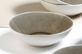 B-DECOR סט 6 בולים 15 ס"מ STONE WARY BROWN