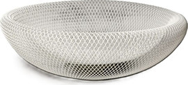 DREAM CHEF סלסלה לפירות מתכת 33.5X11 WHITE DREAM CHEF