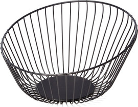 DREAM CHEF סלסלה לפירות מתכת 25X25X14.5 BLACK DREAM CHEF