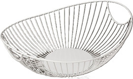 DREAM CHEF סלסלה לפירות מתכת 32.5X25.8X11 WHITE DREAM CHEF