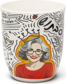 DREAM CHEF מאג פורצלן סדרת Cute לסבתוש כוס סוכר 450ml