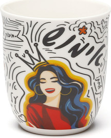 DREAM CHEF מאג פורצלן סדרת Cute לאימוש כוס סוכר 450ml