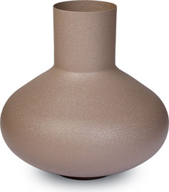 B-DECOR ואזה מתכת חום 28 ס"מ