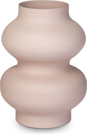 B-DECOR ואזה מתכת ורוד עתיק 15 ס"מ