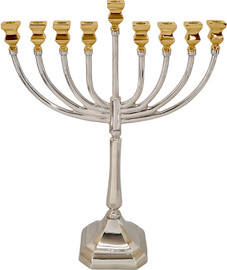 B-DECOR חנוכיה BRASS GOLD