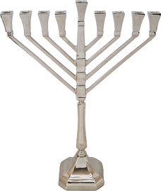 B-DECOR חנוכיה 55X19X70 BRASS SHINE GOLD
