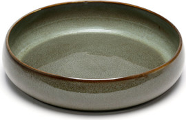 DREAM CHEF קערה לפירות STONE WARE MADRIO GREEN בעיצוב מוקפד, בעל טקסטורה עשירה ומראה נקי ואלגנטי.