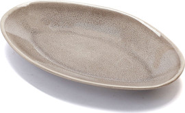 DREAM CHEF פלטה אובלית STONE WARE MADRIO CONCRETE בעיצוב מוקפד, בעל טקסטורה עשירה ומראה נקי ואלגנטי.