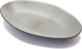 DREAM CHEF פלטה אובלית STONE WARE MADRIO MOCHA בעיצוב מוקפד, בעל טקסטורה עשירה ומראה נקי ואלגנטי.