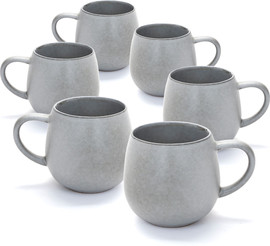 DREAM CHEF סט 6 מאג חבית STONE WARE MADRIO MOCHA בעיצוב מוקפד, בעל טקסטורה עשירה ומראה נקי ואלגנטי.