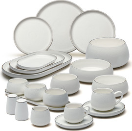 DREAM CHEF מערכת אוכל 154 חלקים SPECIAL WHITE COLD