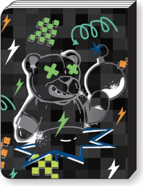Loopi LOOPY אוגדן מחברות דובי 26 4