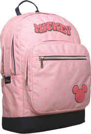 קל גב תיק גב לנוער דגם DISNEY COLLAE ורוד-כחול – OUTDOOR