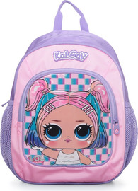 קל גב תיק גן נועם לילדה דגם LOL לול