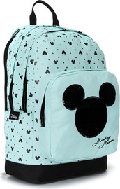 OUTDOOR תיק גב לנוער דגם DISNEY טורקיז