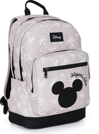 OUTDOOR תיק גב לנוער דגם DISNEY בז'-שחור