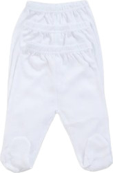 Lorens מארז 3 רגליות טריקו מידה NB מבית Lorens -  לבן