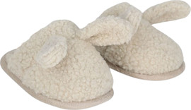 MINENE נעלי בית BUNNY מבד פופי רך, נעים ומחמם