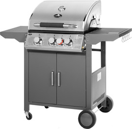 Australia Chef גריל גז איכותי 3 מבערים מנירוסטה  36000BTU  דגם Apollo 3  - מסופק מורכב