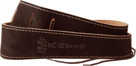 MARTIN רצועה לגיטרה חומה מעור 18A0017