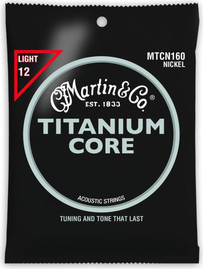 MARTIN סט מיתרים 012 טיטניום לאקוסטית Titanium MTCN160