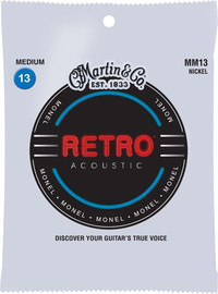 MARTIN סט מיתרים 013 לאקוסטית RETRO MM13